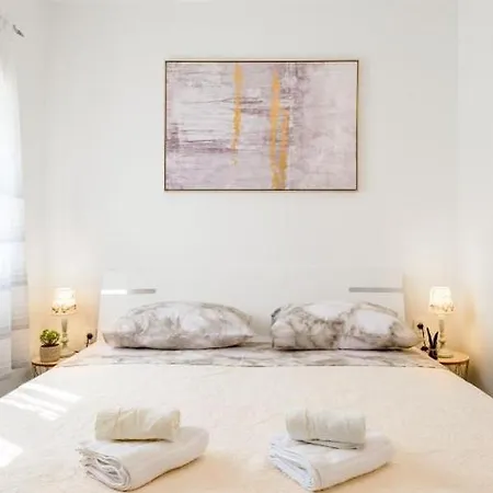 In Arbanija Mit Meerblick, Balkon, Klimaanlage, W-lan 5137-2